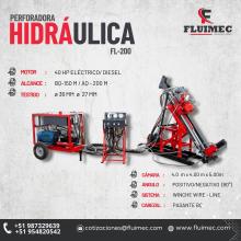 PERFORADORA HIDRAULICA FL - 200 RAPIDA RECUPERACION DE NUCLEOS 